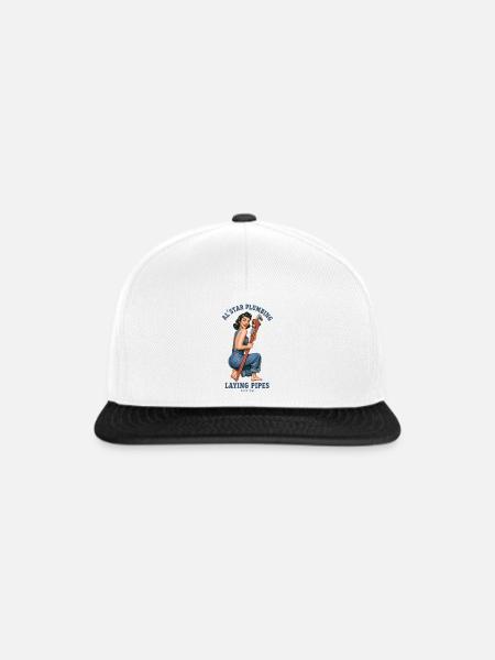 Al'star plumbing - Snapback Cap - Weiß/Schwarz