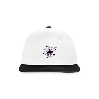 Cowgirls Passion - Snapback Cap - Weiß/Schwarz - Vorne