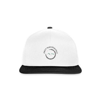 Drift performance - Snapback Cap - Weiß/Schwarz - Vorne