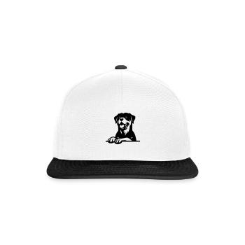 Rottweiler - Casquette snapback - blanc/noir - Devant