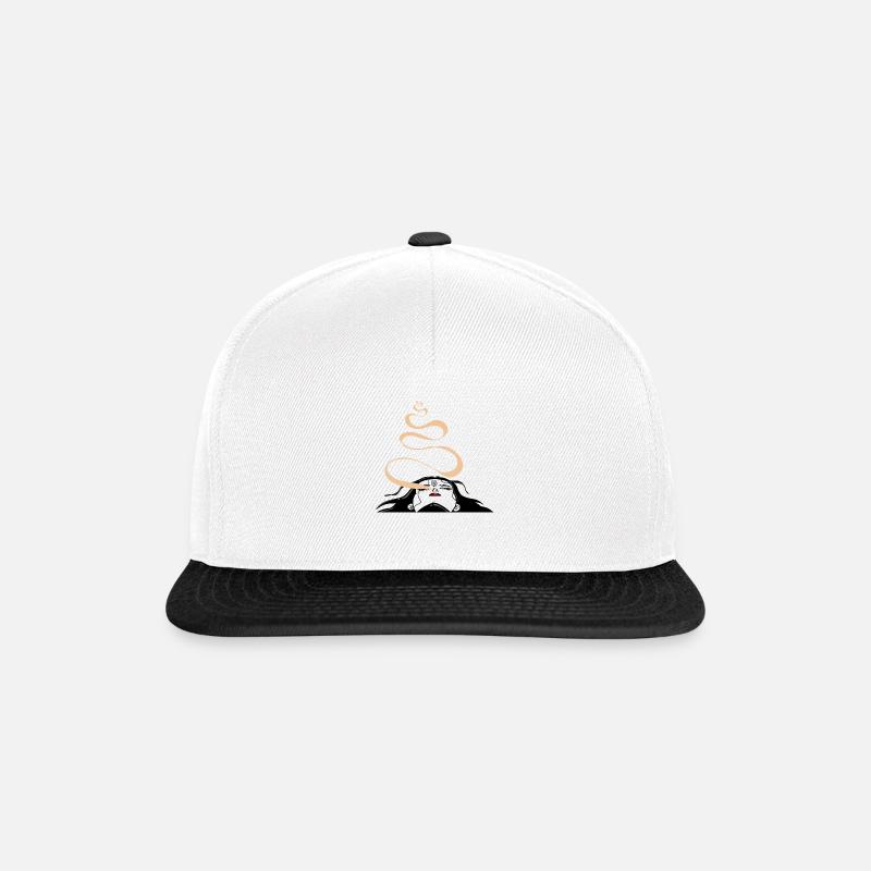 Souffle Incandescent - Casquette snapback - blanc/noir