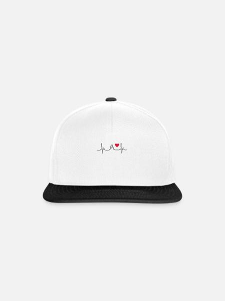 Köln - Snapback Cap - Weiß/Schwarz