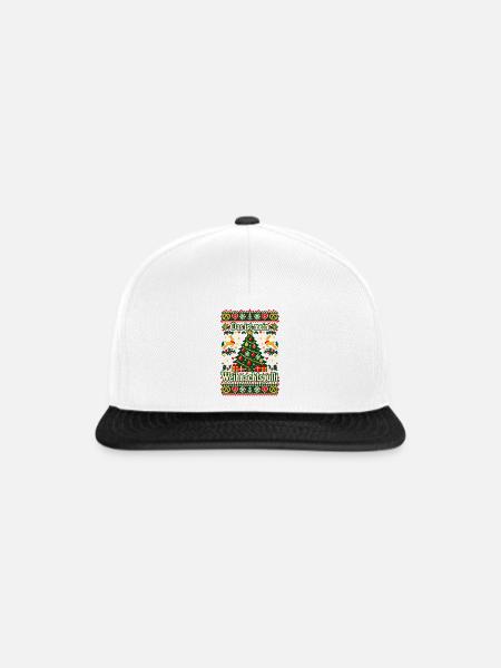 Das ist mein Weihnachtspulli - Snapback Cap - Weiß/Schwarz