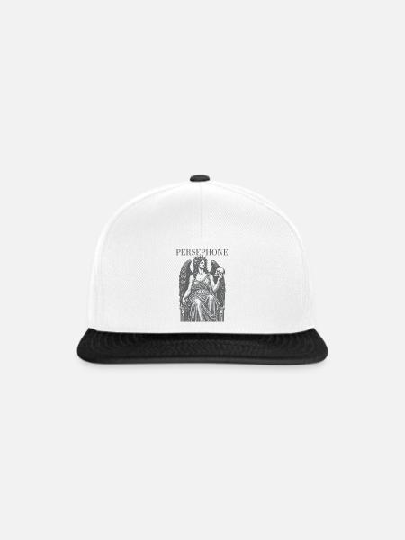 Persephone - Snapback Cap - Weiß/Schwarz
