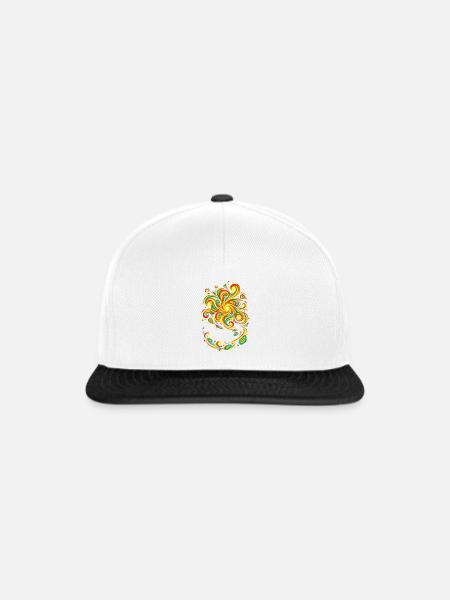 Arka - Snapback Cap - Weiß/Schwarz