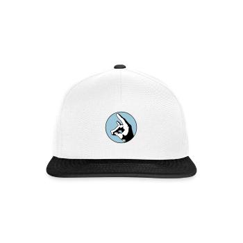 Silent Fox - Snapback Cap - white/black - Front