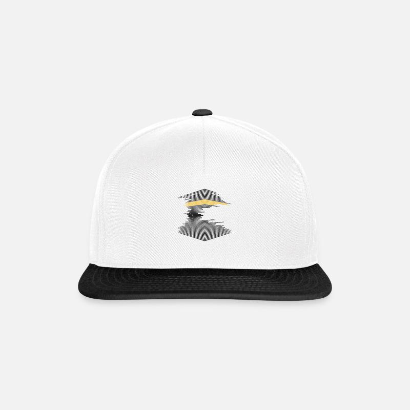 Kaaba - Casquette snapback - blanc/noir