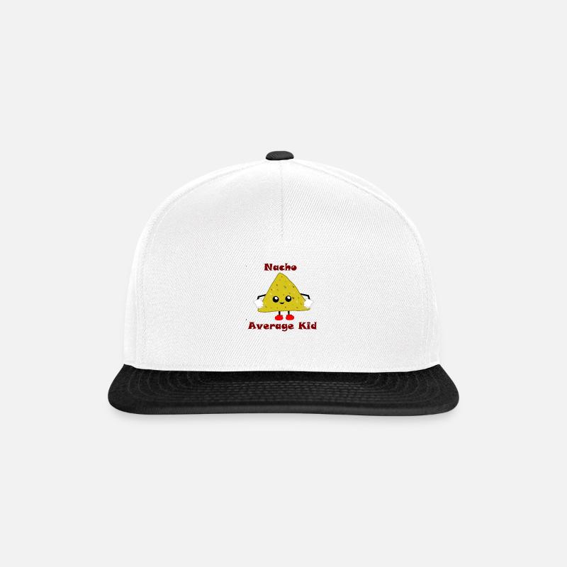 Nacho Average Kid - Snapback Cap - white/black
