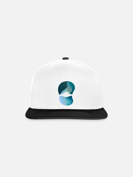 Raumschiff Invasion Mars - Snapback Cap - Weiß/Schwarz