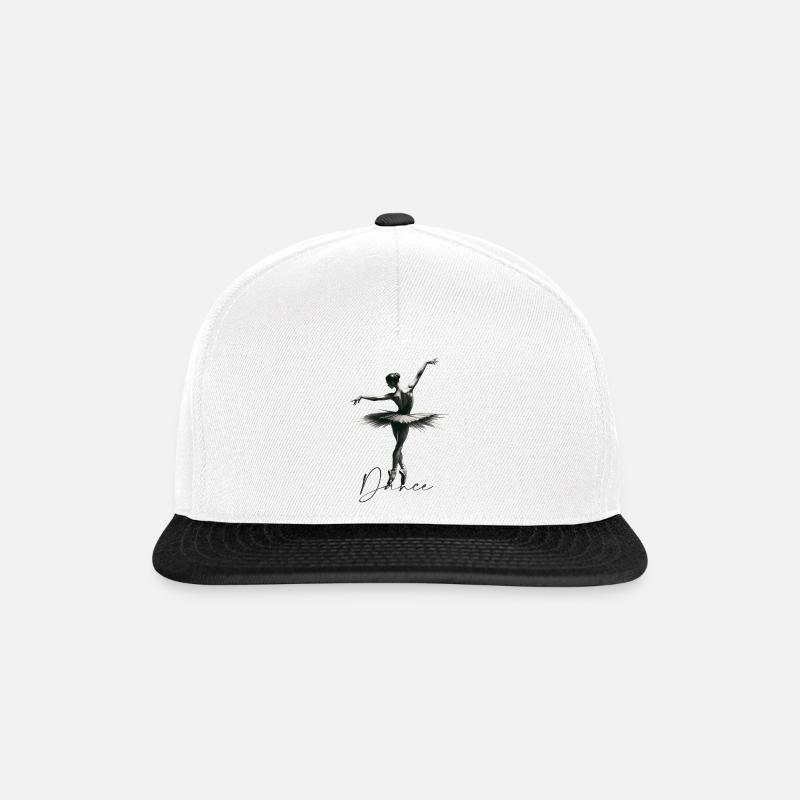 Dancer - Snapback Cap - white/black