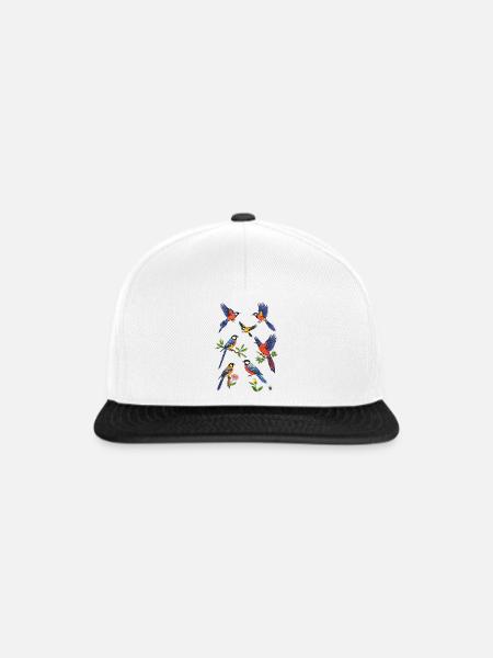 Eisvögel - Snapback Cap - Weiß/Schwarz