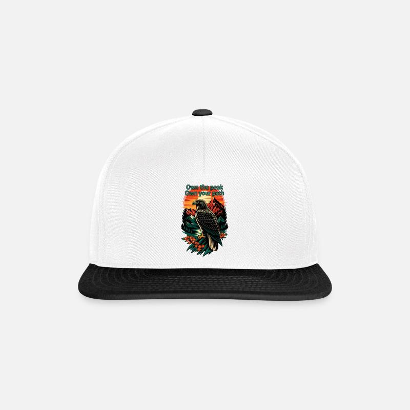 Own the Peak Eagle Path - Snapback Cap - white/black