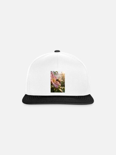 Morgentau - Snapback Cap - Weiß/Schwarz