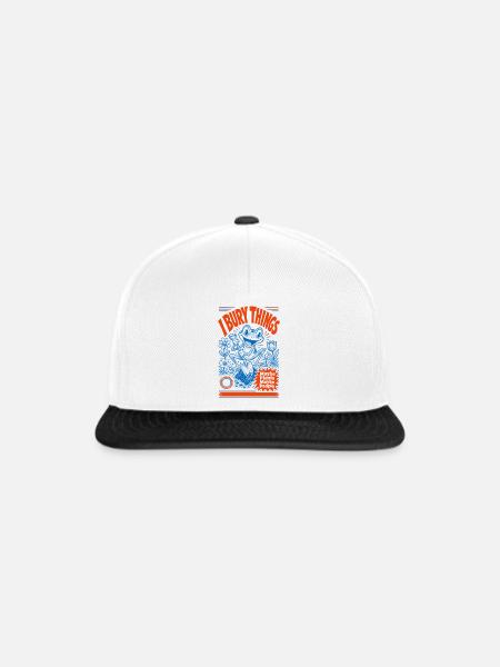 Stadtgarten schmutzige Dinge vielleicht Pflanzen - Snapback Cap - Weiß/Schwarz