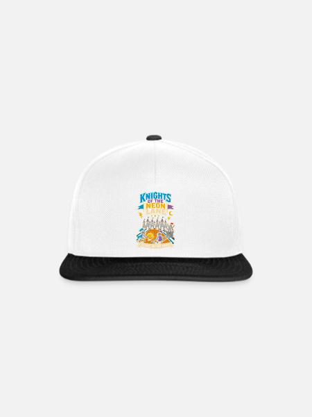 Ritter Bowling Neon Lane - Snapback Cap - Weiß/Schwarz