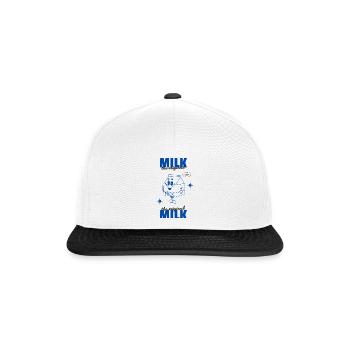 Milk - The Original - Snapback Cap - white/black - Front