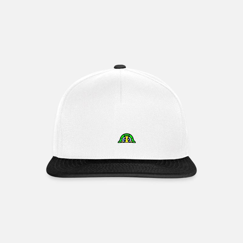 turtle rossi - Snapback Cap - white/black