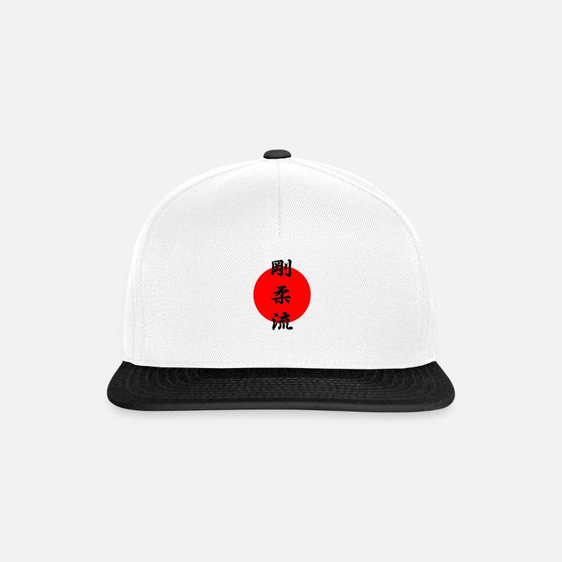 Karate Goju Ryu schwarz - Snapback Cap - Weiß/Schwarz
