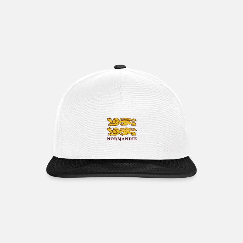 Normandy - Snapback Cap - white/black