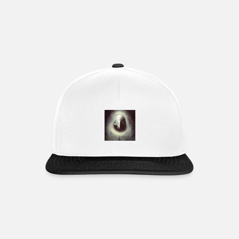 Heart Turtle - Snapback Cap - white/black