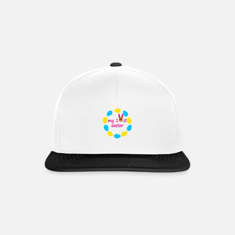 My first easter - Snapback Cap - white/black