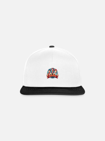 O'zapft is! - Snapback Cap - Weiß/Schwarz