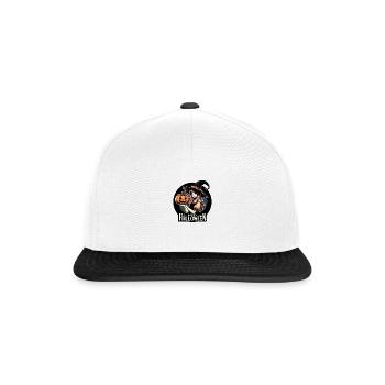 Bonne sorcière d’Halloween - Casquette snapback - blanc/noir - Devant