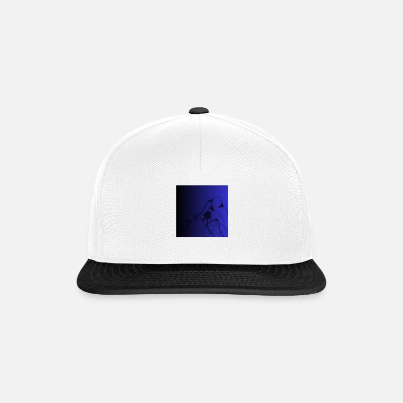 Bergsteigen - Snapback Cap - Weiß/Schwarz