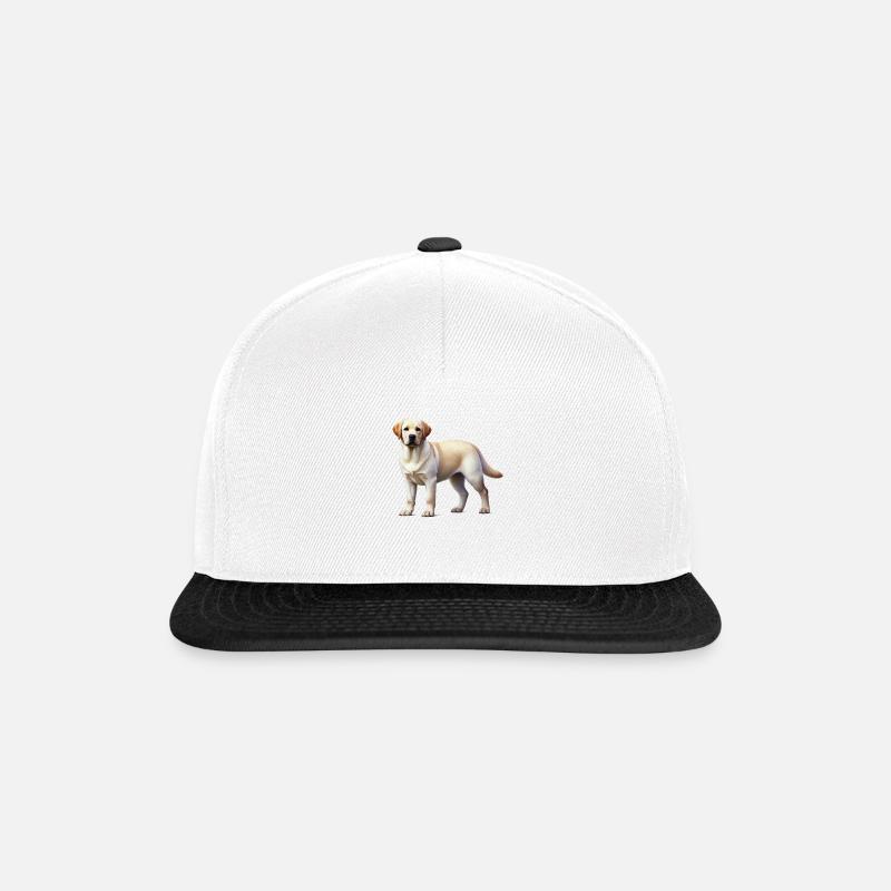 Labrador - Snapback Cap - white/black