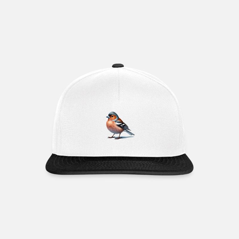 Pinson - Casquette snapback - blanc/noir