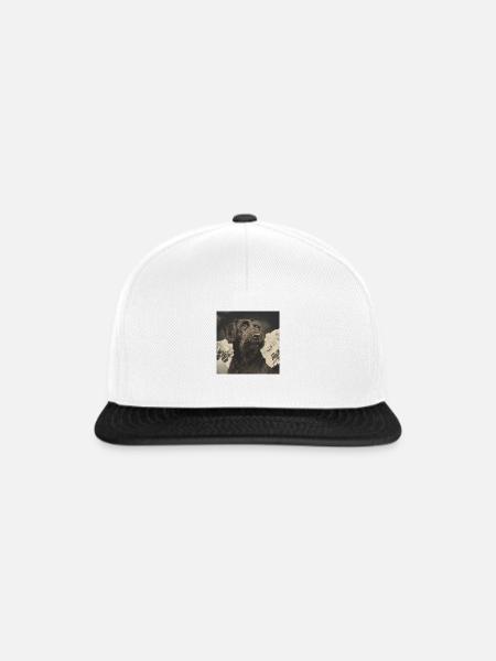 Mountain Dog - Snapback Cap - Weiß/Schwarz