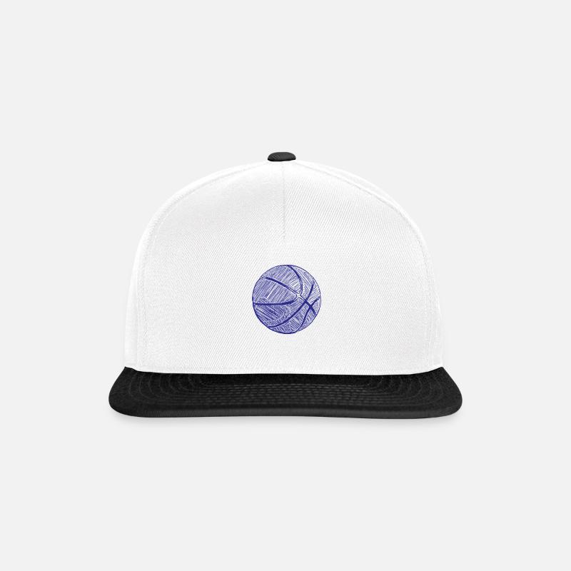 Stylos BB - Casquette snapback - blanc/noir