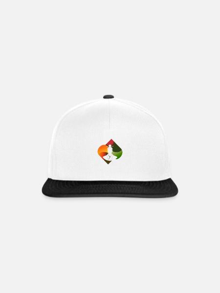 Ninja Kendo Japan - Snapback Cap - Weiß/Schwarz