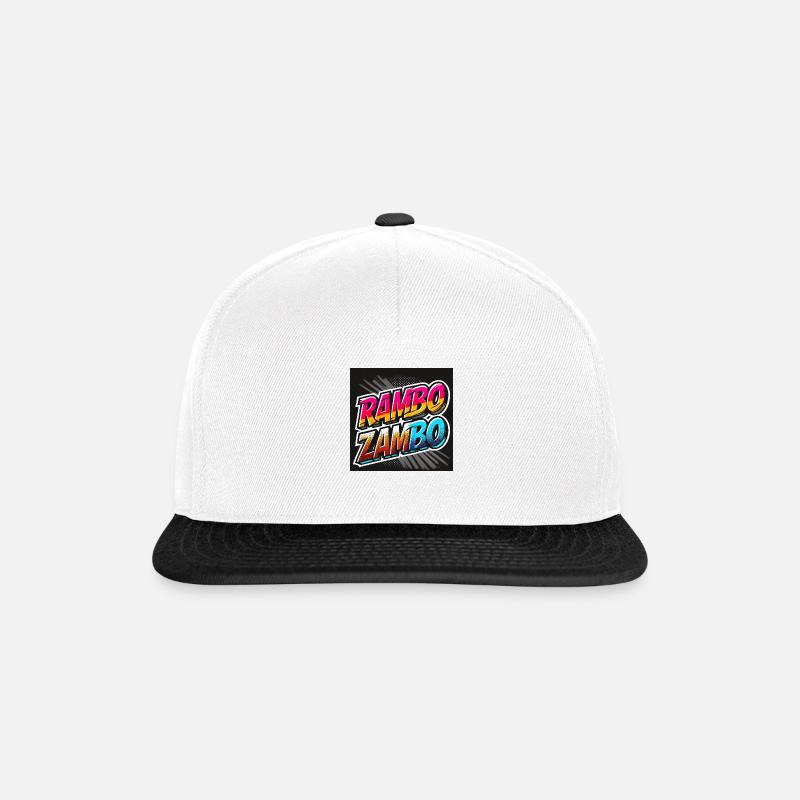 Rambo Zambo - Snapback Cap - Weiß/Schwarz