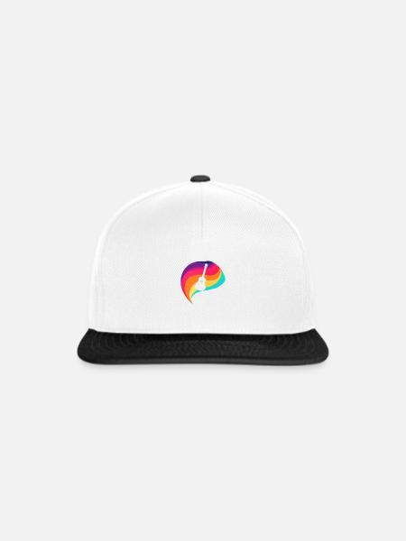 Bassist Shouter Gitarrist - Snapback Cap - Weiß/Schwarz