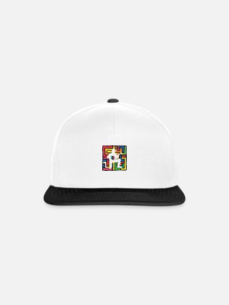 Banjo Proll Instrument - Snapback Cap - Weiß/Schwarz