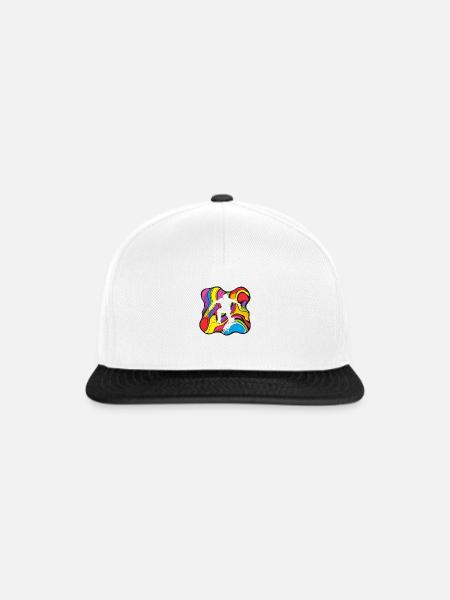 Longboard - Snapback Cap - Weiß/Schwarz