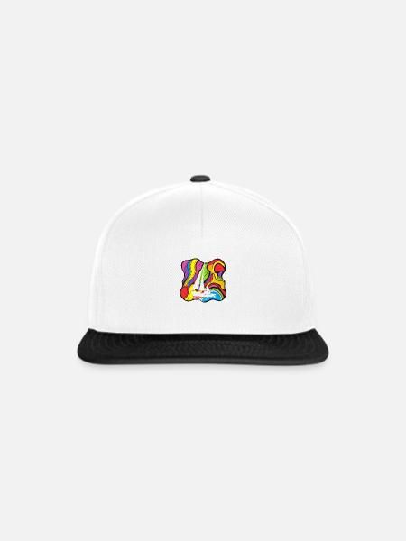Segeln - Snapback Cap - Weiß/Schwarz