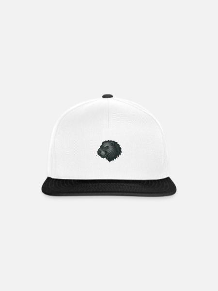 Nutria - Snapback Cap - Weiß/Schwarz