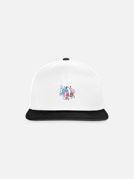 Kindermaedchen Erziehung Kindergeschichte - Snapback Cap - Weiß/Schwarz
