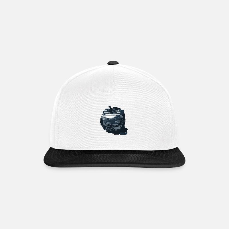 Gray Apple - Snapback Cap - Weiß/Schwarz