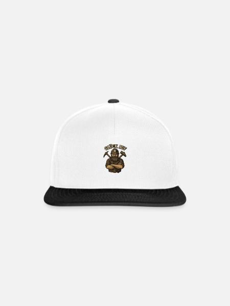 ruhrgebiet - Snapback Cap - Weiß/Schwarz