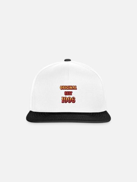 ORIGINAL SEIT 1996 - Snapback Cap - Weiß/Schwarz