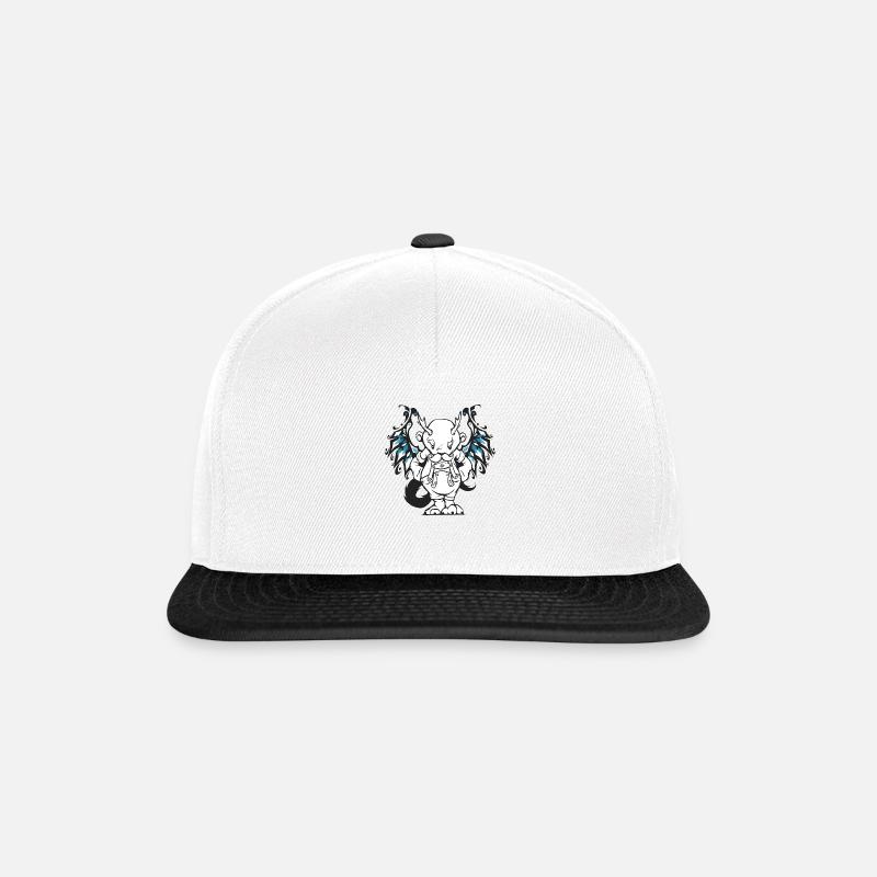 Wolperdinger - Snapback Cap - Weiß/Schwarz