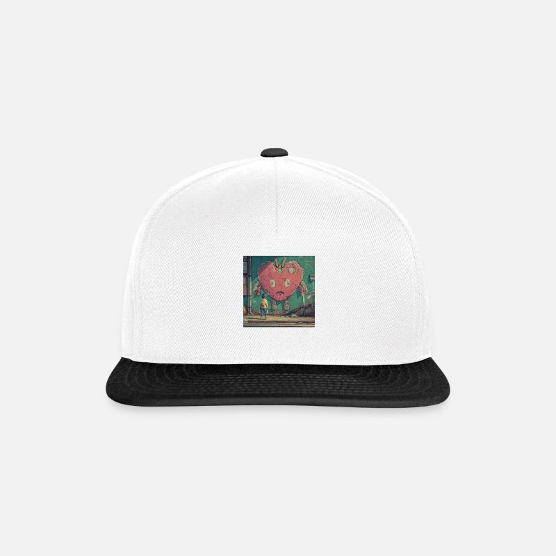 404: Emotion Not Found - Snapback Cap - Weiß/Schwarz