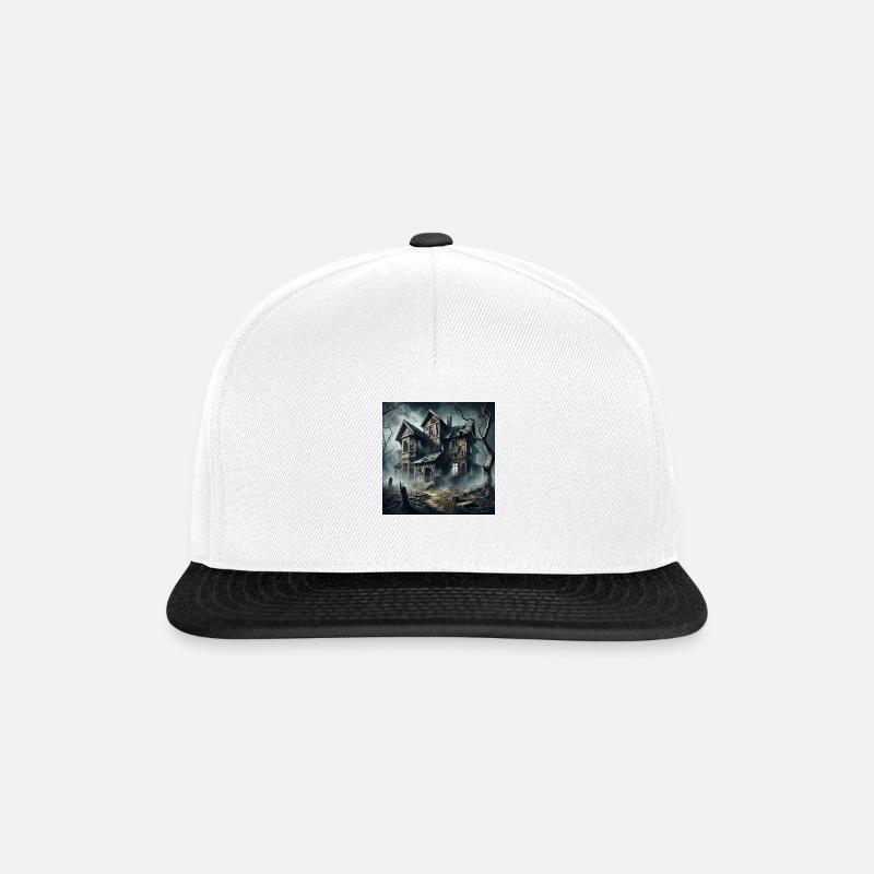 Home - Snapback Cap - Weiß/Schwarz