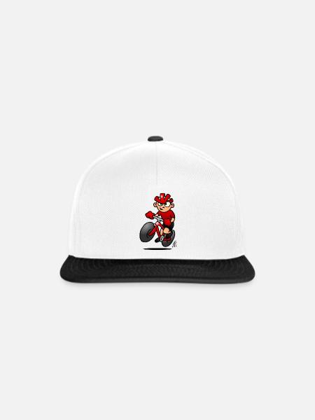 MTB - Snapback Cap - Weiß/Schwarz