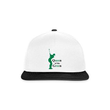 Golf - Snapback Cap - Weiß/Schwarz - Vorne
