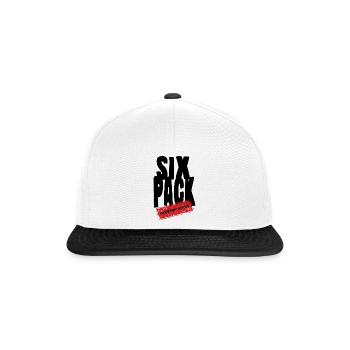 Six Pack Coming Soon 23 - Snapback Cap - Weiß/Schwarz - Vorne