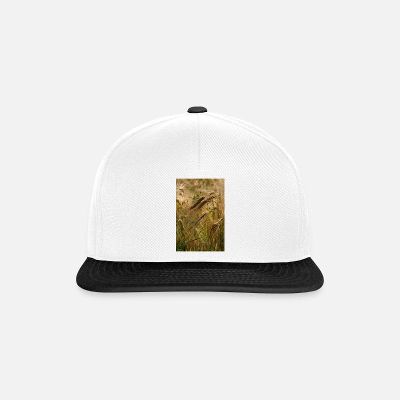 BLÉ D’OR - Casquette snapback - blanc/noir